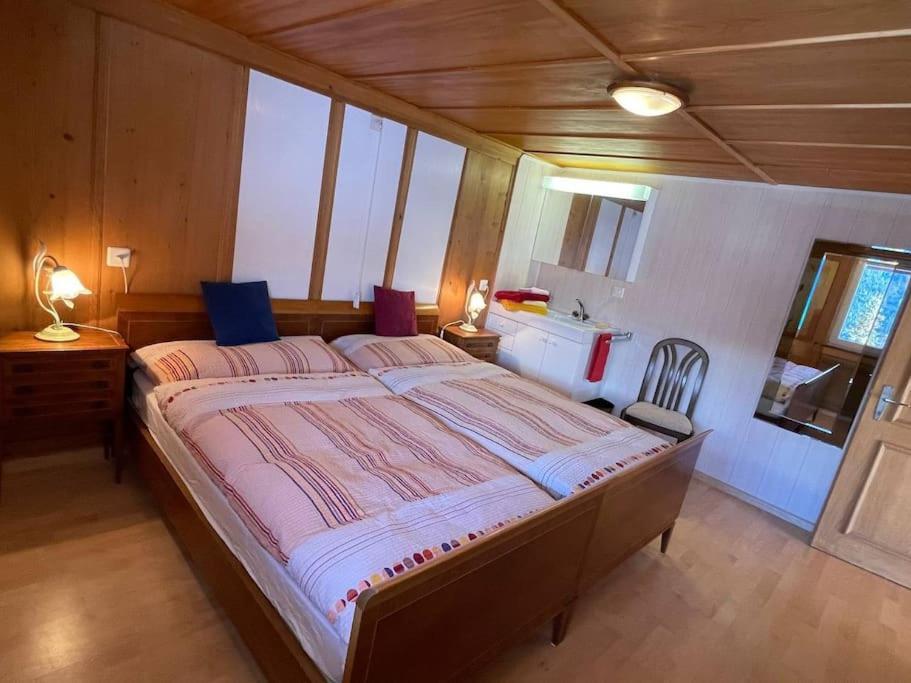 Apartment Chalet Im Sunnigen Usblick ヴェンゲン エクステリア 写真